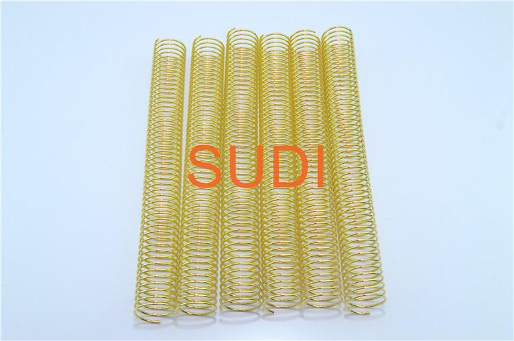 Best 19.1mm Pitch 3.4mm Metal Spiral Binding Coil, Suitable For High-End Notebooks wholesale