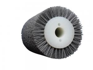 China Industrial PP Nylon Bristle Cleaning Roller Brush For Equipment on sale
