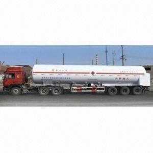 China Tank Trailer for Transportation of LNG, Designed for Easy and Safety Operation on sale