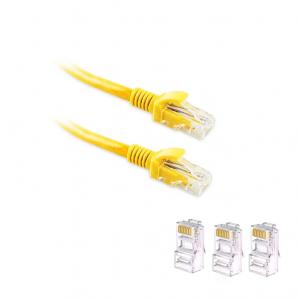 China 100Mbps Pure  Copper HDPE Cat5e UTP LAN Cable Computer Connect Patch Cord on sale
