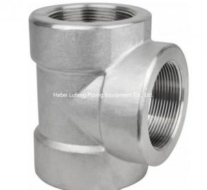 Best dn 200 stainless/carbon steel threaded pipe fitting equal tee wholesale