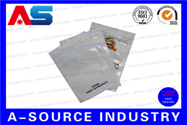 China Custom Printing Foil Ziplock Bags Packaging For Pharmaceutical Peptide Oral Pills on sale