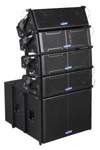 Best double 6 inch pro line array speaker system LA206 wholesale