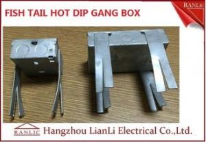 Best Hot Dip Finish GI Electrical Gang Box / Gang Electrical Box 3 inch by 3 inch wholesale