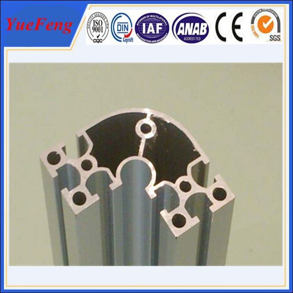 China electrophoretic aluminum profile manufacturer OEM aluminium t-slot extrusion profiles on sale