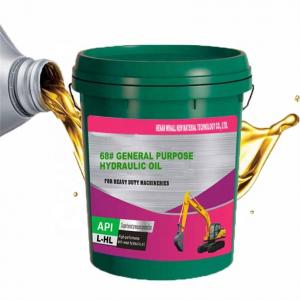 China HL 68 general purpose Semi synthetic hydraulic fluid oil lubricant on sale