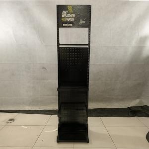 China Black Color D500mm H2000mm Display Rack Stand For Storage on sale