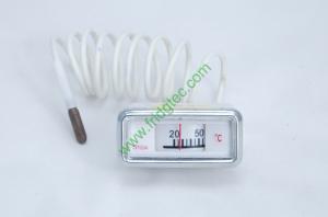 GOOD QUALITY RECTANGLE SHAPE CAPILLARY THERMOMETER FOR WATER HEATER MODEL NO.WKA-110A