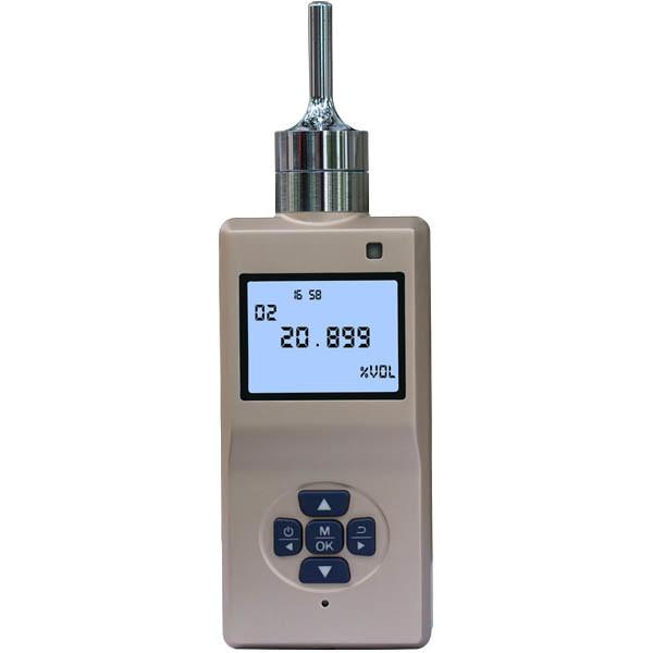 Cheap Portable pump-suction Oxygen (O2)  gas detector for sale