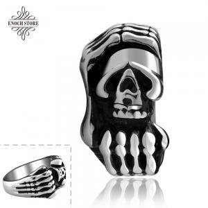 China New Hot Sale Skull Design Teenage Stainless Steel Jewelry on sale