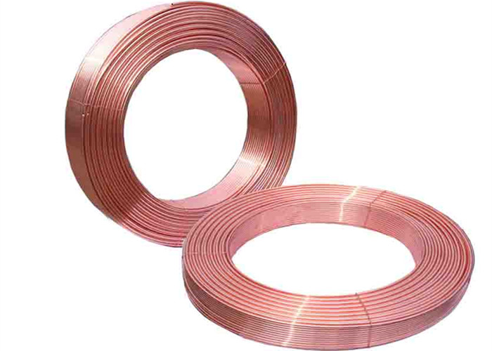 China Air Conditioner PE Insulated Copper Pipe Customized Fireproof Pancake Coil Copper Pipe on sale
