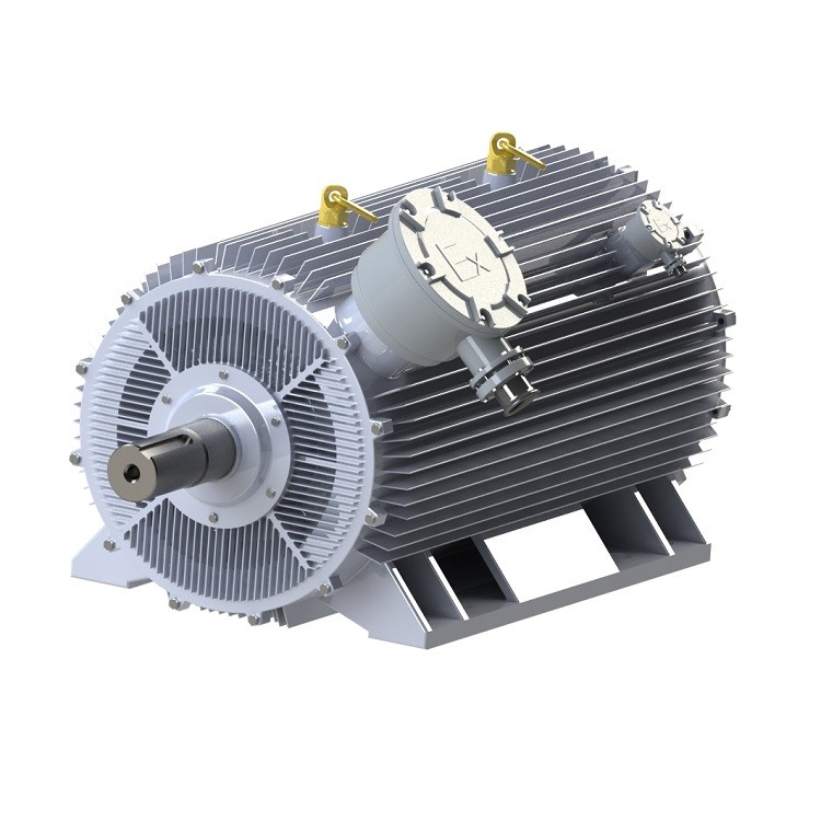 China 2 Poles Air Cooled Permanent Magnet Synchronous Motor Low Noise Without Gear Box on sale