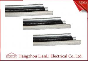 Best Grey / Black Galvanized Steel Flexible Electrical Conduit with PVC Coated wholesale