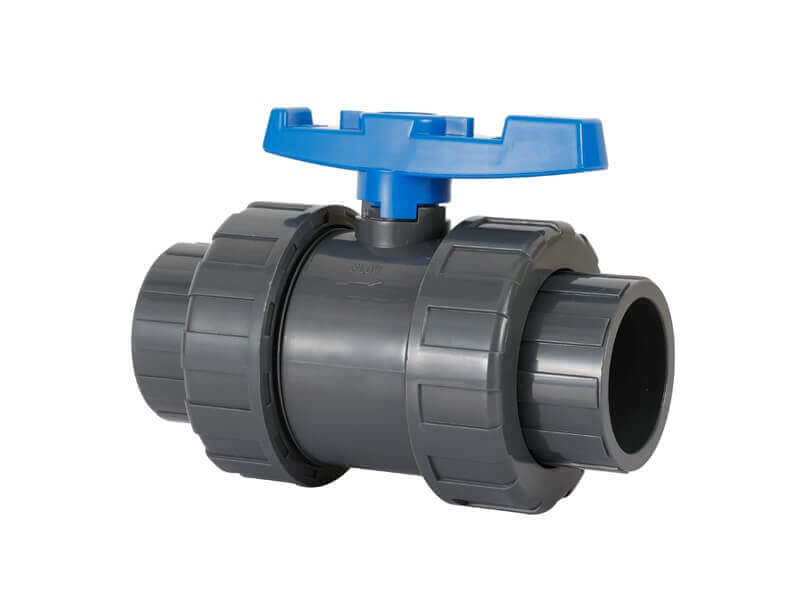 China Stable Antiwear True Union Ball Valve PVC Practical Abrasion Resistant on sale