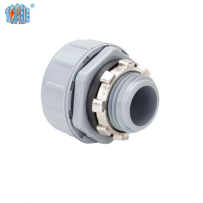 Buy cheap Liquid Tight Nm Straight PVC Conduit Connector Self Extinguishing from wholesalers