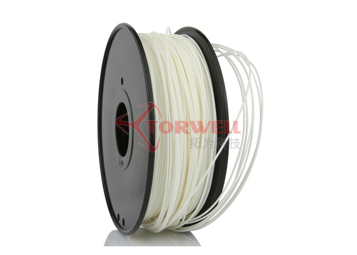 Best White Spool 1.75 MM ABS Filament Plastic For 3D Printer Huxley Mendel wholesale