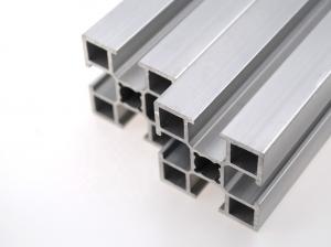 China T Slot Shaped Channel Aluminium T Track Extrusion Profile 40x40 Industrial Aluminium Extruded Section on sale
