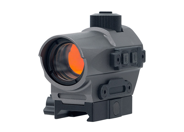 Best Hunting Red Dot Riflescope / D10 Red Dot Sight 1.5 MOA Manual Key Switch With 20mm Riser Mount Gray wholesale
