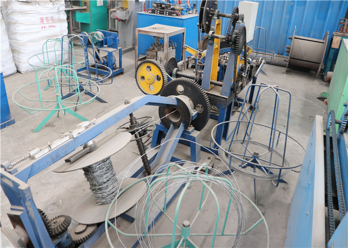 Best Stainless Steel Wire Barbed Wire Making Machine Compact Structure Saving Materials wholesale