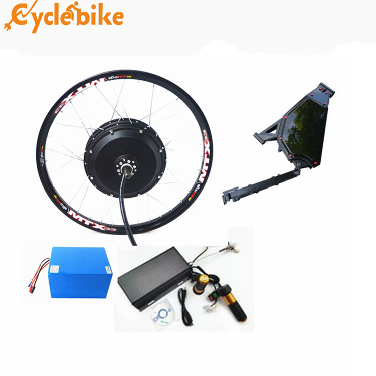 China 72v 5kw Rear Motor Electric Bike Kit / Motorcycle Set With Lithium Battery on sale