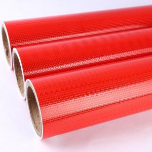 China 1.24*45.72m PET High Intensity Grade Reflective Sheeting For Highways on sale