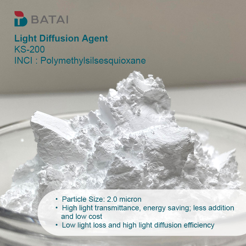 China High Heat Resistance more than 400℃ Light Diffusion Agent with Bulk Density of 1.31 at 25℃ on sale