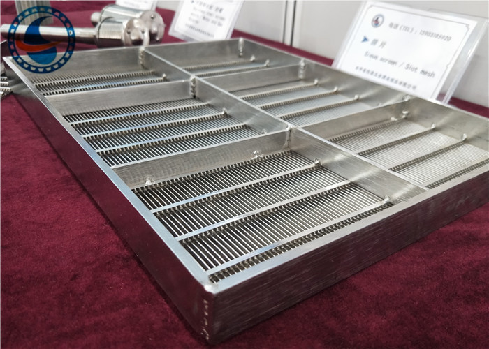 China Custom Stainless Steel Wedge Wire Grates For Water Treatment Equipment on sale