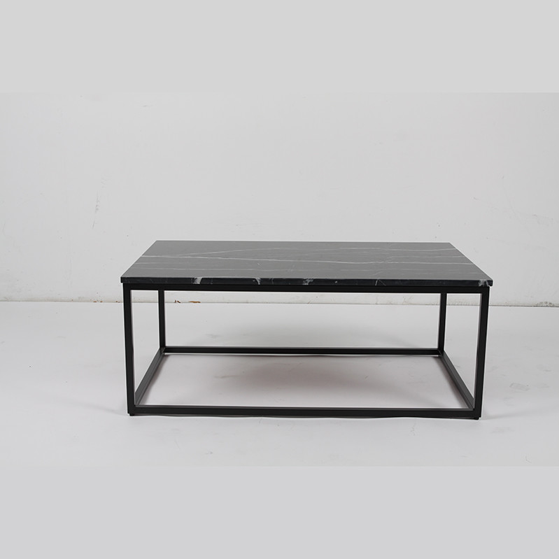 Best Nordic Style Marble Top Stainless Steel Base Coffee Table For Living Room wholesale