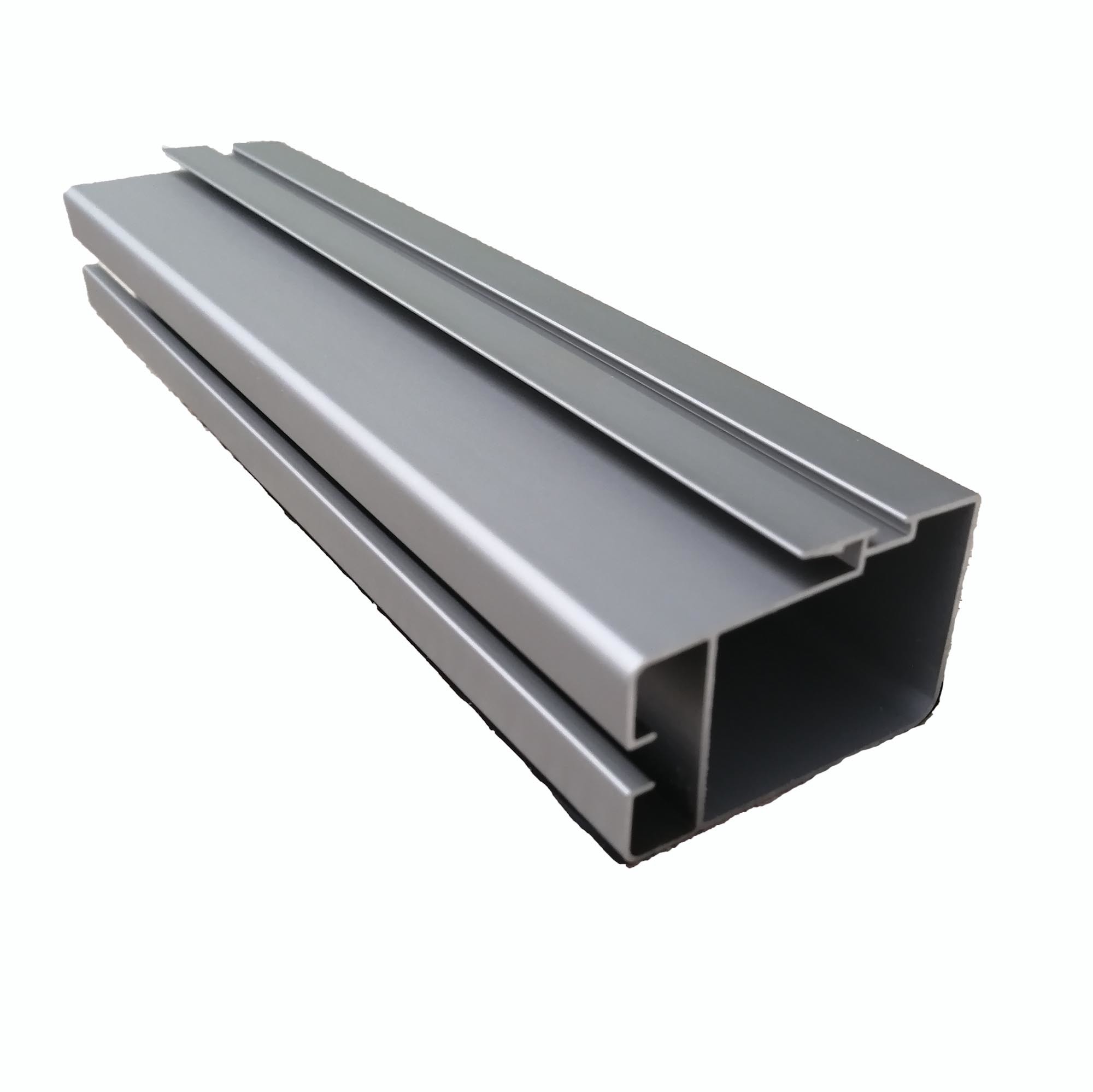 Best 1.2mm Windows Sliding Track Aluminium Extrusion Profiles Non Thermal Break Type wholesale