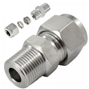 China SS304 / SS316L Stainless Steel PVC Pipe Fittings Faucet Connector Pipe Fittings on sale