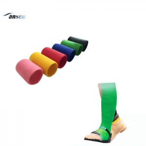 China Medical Use Newest knitted fabric Polyester Casting Tape for fixation of sprain Orthopedic Casting Tape on sale