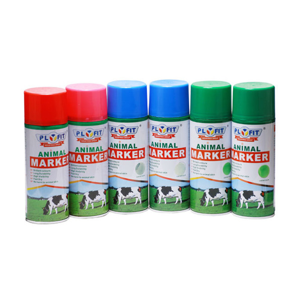 Best Animal Tail Aerosol Spray Paint No Harm To Skin For Cattle / Sheep / Livestock / Marking wholesale