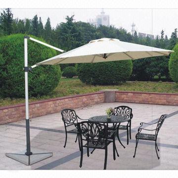 China Garden umbrella with outdoor furniture, patio umbrella, garden set on sale