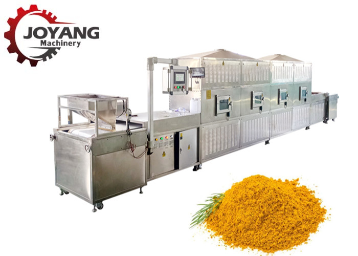 Best Industrial Microwave Sterilization Equipment Powder Flour Spice Chili Seasonings Sterilization Machine wholesale