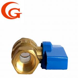 China DN15 OEM CNC Lead Free Brass Ball Valve Female Connection on sale