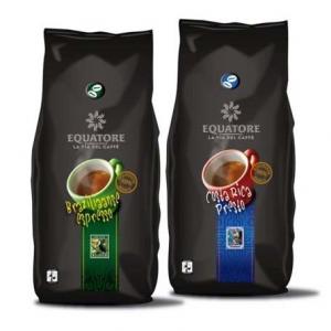 Best 250g 1kg stand up coffee bag with valve,aluminum foil bag for coffee bean wholesale