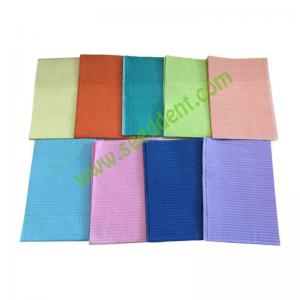 Best Disposable Colorful Dental Bibs without tie (3 ply) SE-I001 wholesale