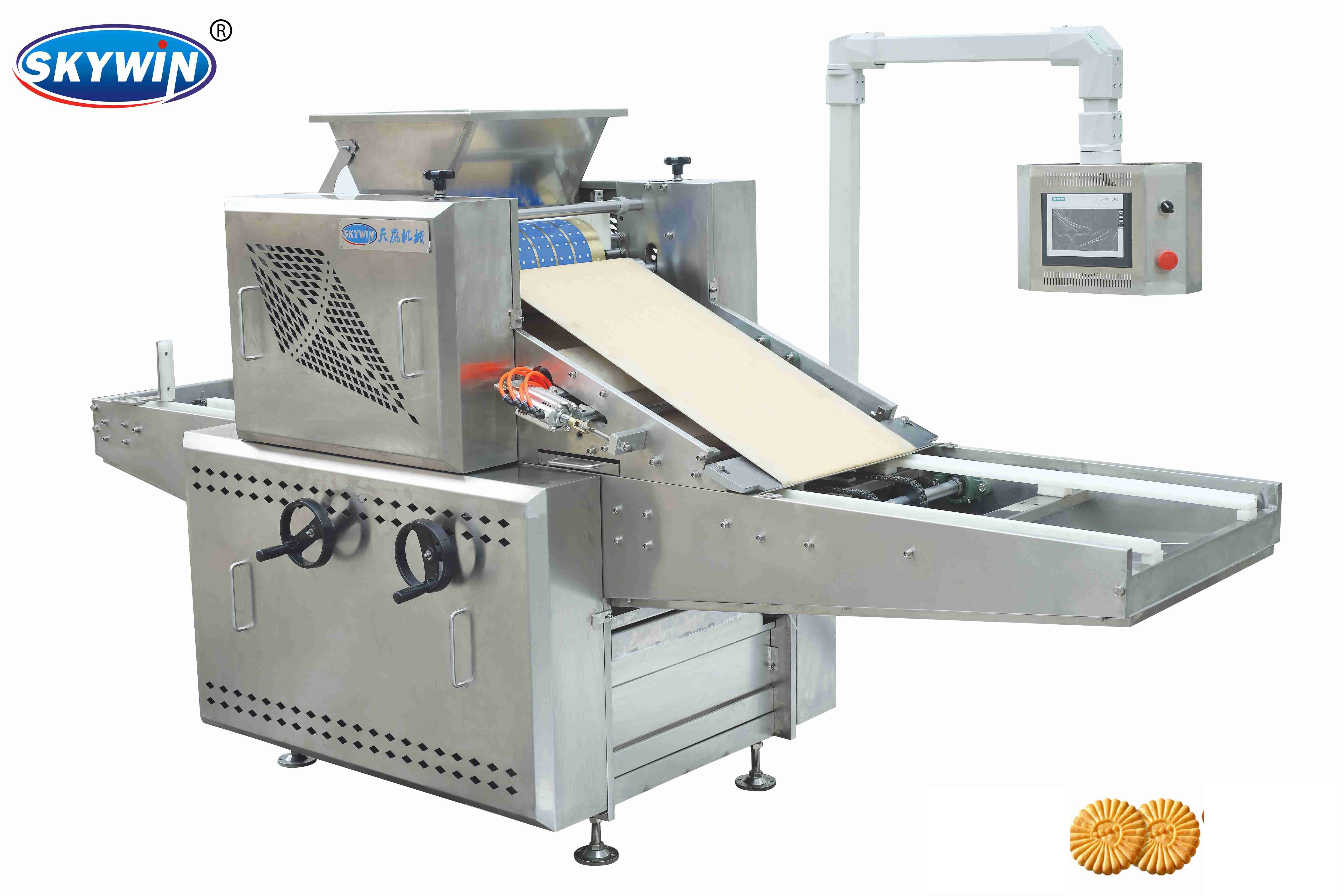 China Automatic Tray Type Rotary Moulder Small Biscuit Making Equipment on sale