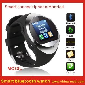 China MP3 / MP4 Smart Bluetooth Watch Mobile Phone with Caller ID Display and 128x128px on sale