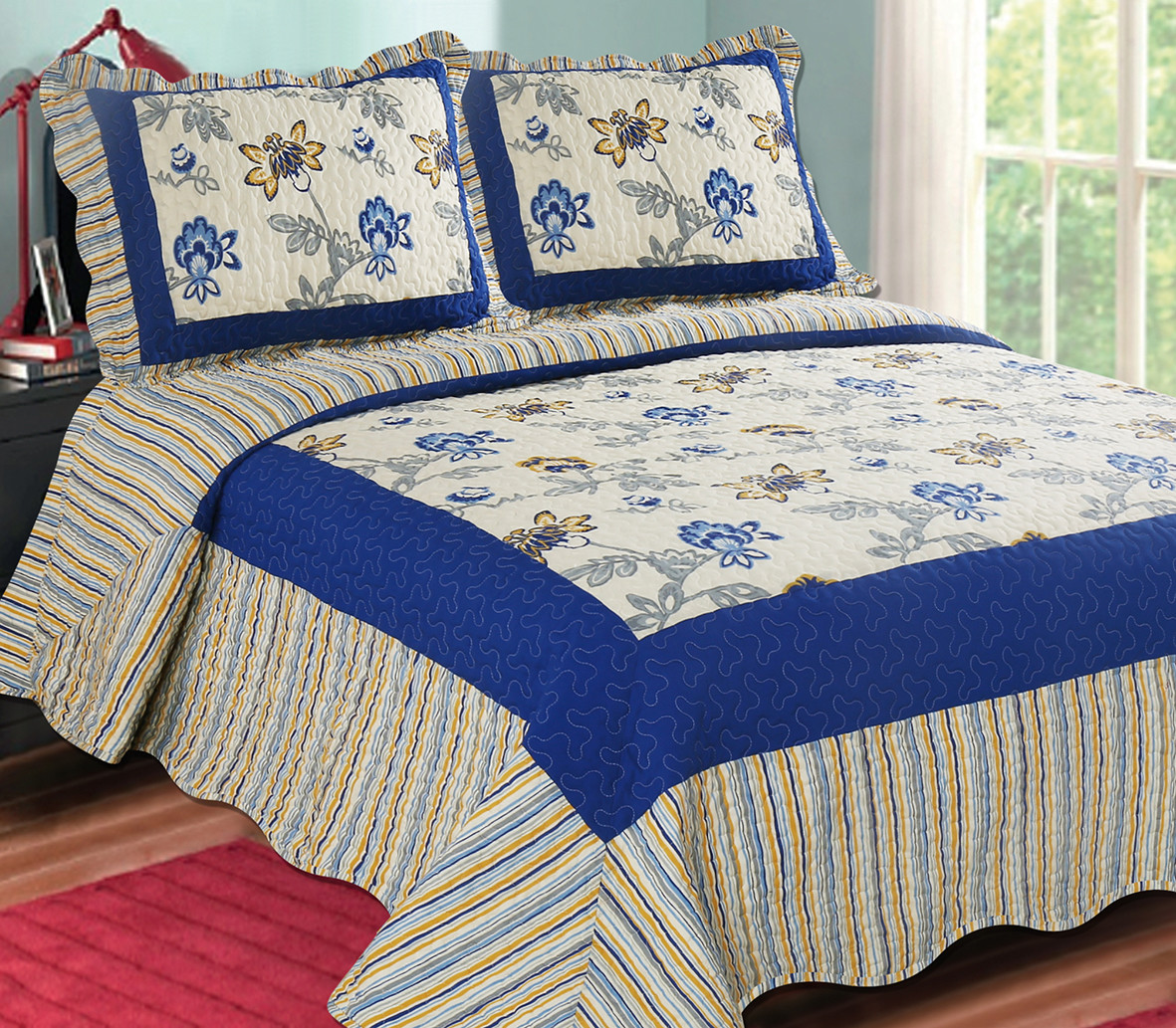 Buy cheap Printed Embroidery bedroom beautiful comforter sets with frame from wholesalers