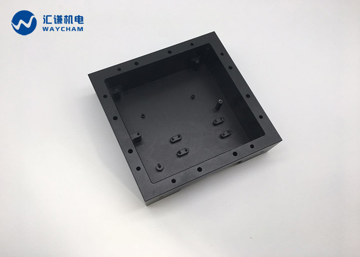 China Black Anodized Ra0.4 6063T5 cnc Aluminium Machining Parts Signal Light Enclosure on sale