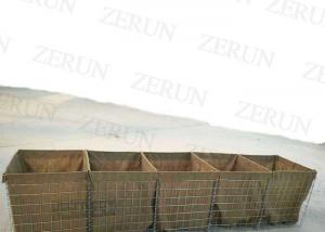 China 3m Military Defensive Barriers Hot dip Galvanized gabion barrier on sale