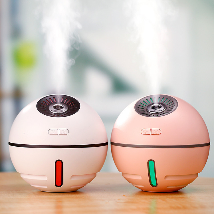 Best Colorful Lighting Rechargeable Ball Air Purifier Baby Mute Spray Mist Humidifier wholesale