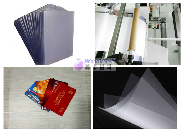China One Side Glue Coating PETG Plastic Sheet High Temperature Resistance on sale