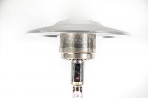 Hammer Tone Bronze Round Radiant Patio Heater , External Gas Heaters 813mm Reflector