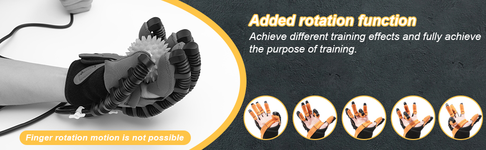 Top Grade Hand Exercise Therapy Stroke Hand Exerciser Rehabilitation Robotic Hand Gloves Stroke Rehabilitation Glove Dev