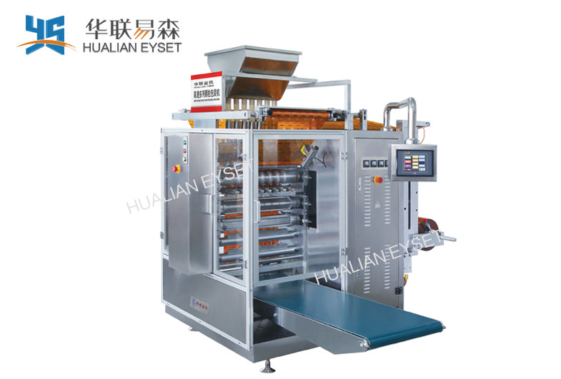 China Multi line Particle Rapid  4 Side sachet filling Sealing Packaging Machine Ss304 Shell DXDO-K900F on sale