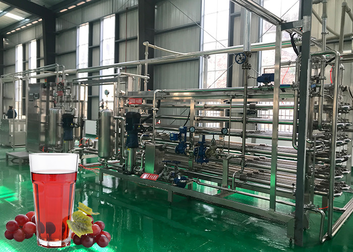 Best Large Capacity Fruit Juice Processing Machines 2.2KW Power Field Installation wholesale