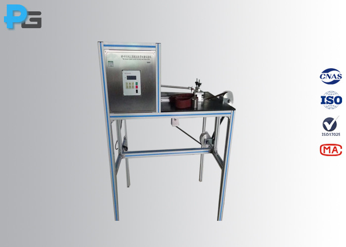 China IEC60335-2-24 Vacuum Cleaner Test Apparatus for Testing the Abrasion Resistance of Current-Carry Hose on sale