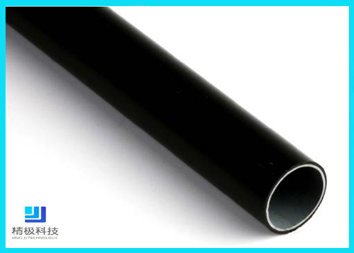 Cheap Black Eco-Friendly  Anti-static Lean Pipe Plastic Coated Steel Pipe For Workshop for sale